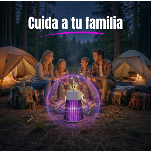 Lámpara Anti-Mosquitos UV Pro: Noches de Paz Sin Picaduras ⚡
